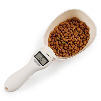 Cuillère doseuse digitale pour croquettes