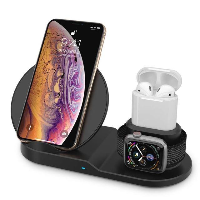 Station de charge sans fil 3-en-1