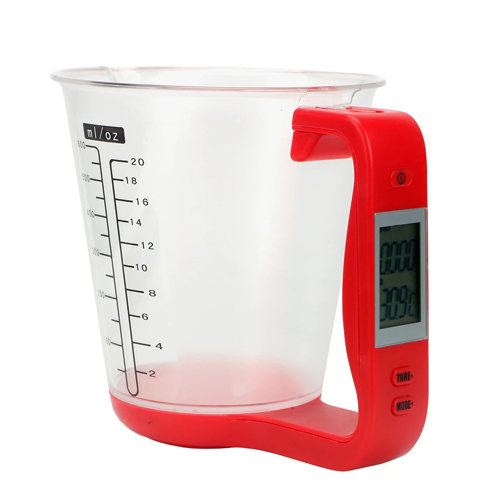 Verre doseur digital avec balance LCD