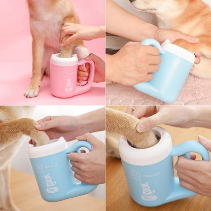 Nettoyeur de pattes portable pour chien
