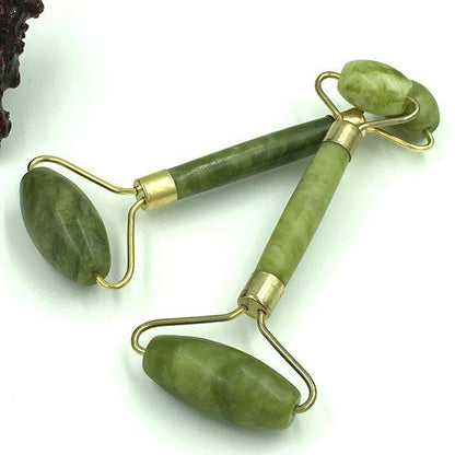 Roller visage en jade double embout