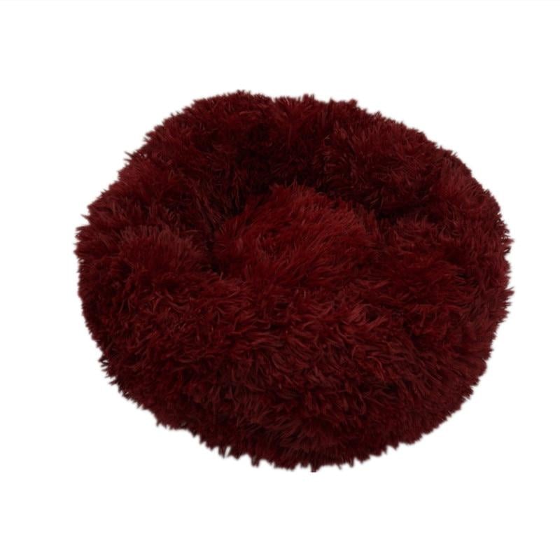 Panier donut moelleux pour chien et chat