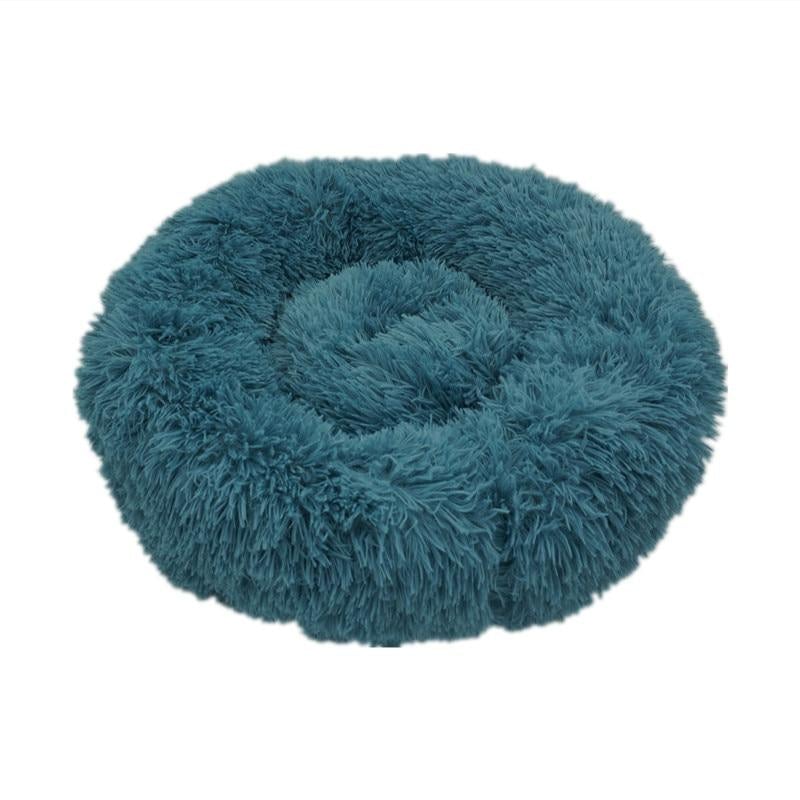 Panier donut moelleux pour chien et chat