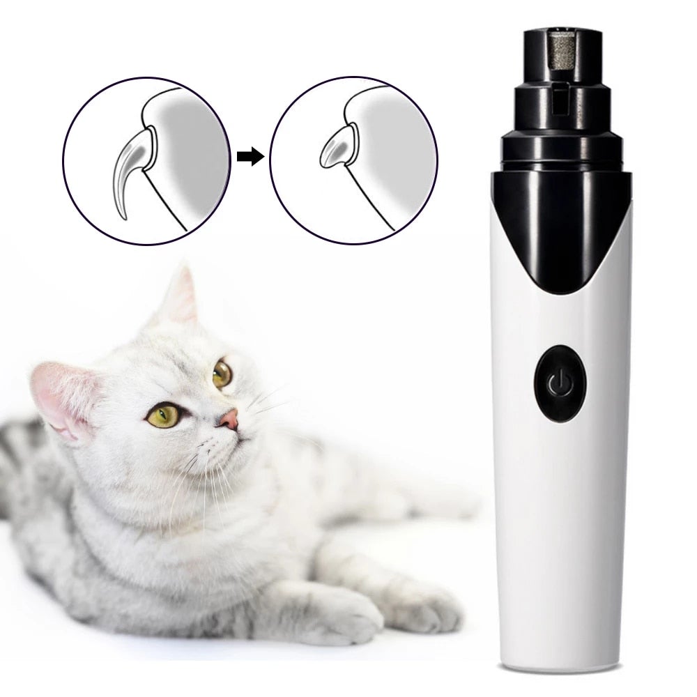 Coupe-griffes rechargeable pour chien et chat