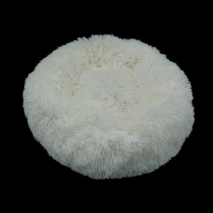 Panier donut moelleux pour chien et chat